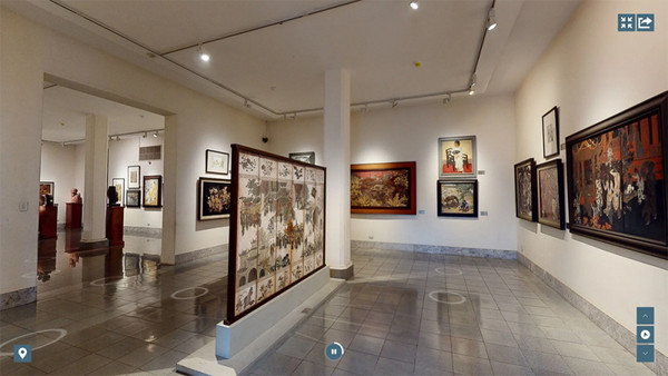 Inauguran primer espacio virtual de exhibición de artes de Vietnam ảnh 1 Inauguran primer espacio virtual de exhibición de artes de Vietnam ảnh 1