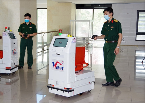 Ofrecen robots contra el COVID-19 para la provincia vietnamita de Bac Giang ảnh 1 Ofrecen robots contra el COVID-19 para la provincia vietnamita de Bac Giang ảnh 1
