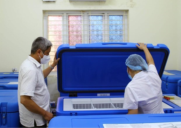 UNICEF suministra refrigeradores especiales para preservar vacunas en Vietnam ảnh 1 UNICEF suministra refrigeradores especiales para preservar vacunas en Vietnam ảnh 1