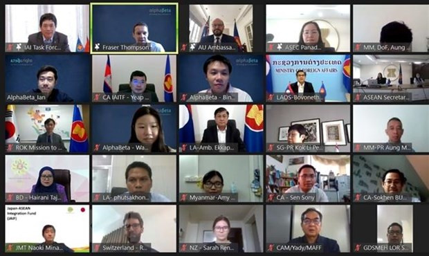 Efectúan Foro sobre Iniciativa para la integración de ASEAN 2021-2025 ảnh 1