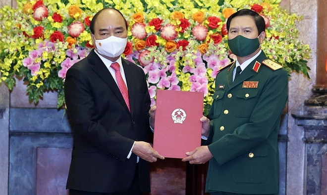Nguyen Tan Cuong nombrado al Jefe del Estado Mayor General del Ejército Popular de Vietnam ảnh 1 Nguyen Tan Cuong nombrado al Jefe del Estado Mayor General del Ejército Popular de Vietnam ảnh 1
