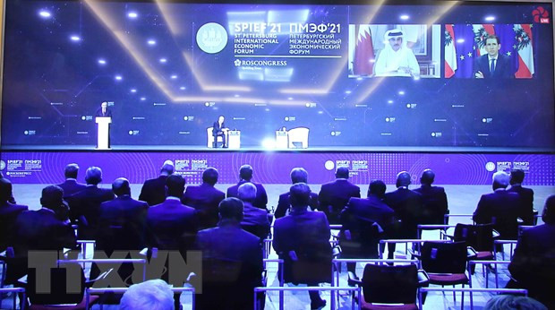 Comparte Vietnam en foro de San Petersburgo experiencias en enfrentamiento al COVID-19 ảnh 1 Comparte Vietnam en foro de San Petersburgo experiencias en enfrentamiento al COVID-19 ảnh 1