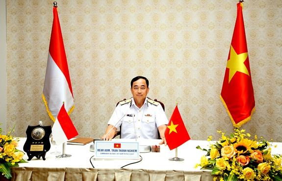 Armadas de Vietnam e Indonesia fortalecen cooperación ảnh 1 Armadas de Vietnam e Indonesia fortalecen cooperación ảnh 1