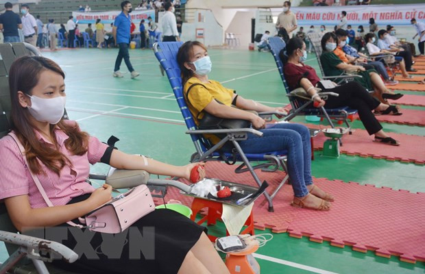 Programa humanitario busca recolectar 100 mil unidades de sangre en Vietnam ảnh 1