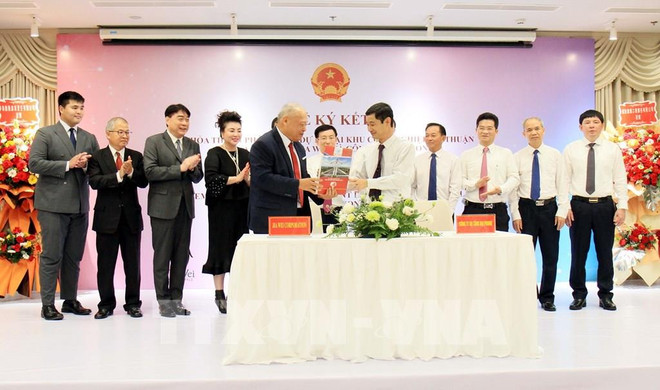 Empresas vietnamita y taiwanesa sellan acuerdo de desarrollo de proyecto ảnh 1 Empresas vietnamita y taiwanesa sellan acuerdo de desarrollo de proyecto ảnh 1
