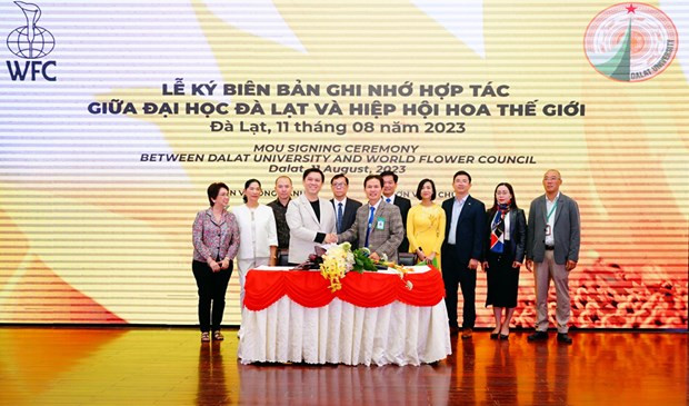 Cumbre del Consejo Mundial de Flores tendrá lugar en Vietnam por primera vez ảnh 1 Cumbre del Consejo Mundial de Flores tendrá lugar en Vietnam por primera vez ảnh 1