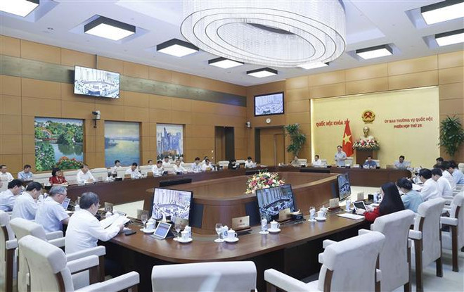 Inauguran reunión 25 del Comité Permanente del Parlamento vietnamita ảnh 2 Inauguran reunión 25 del Comité Permanente del Parlamento vietnamita ảnh 2