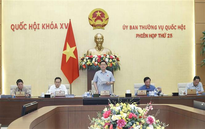 Inauguran reunión 25 del Comité Permanente del Parlamento vietnamita ảnh 1 Inauguran reunión 25 del Comité Permanente del Parlamento vietnamita ảnh 1