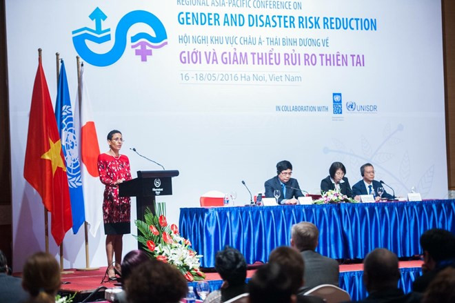 En Vietnam conferencia de género y reducción de riesgo de desastres de Asia-Pacífico ảnh 1 En Vietnam conferencia de género y reducción de riesgo de desastres de Asia-Pacífico ảnh 1