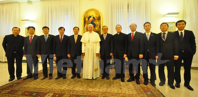 Destacan desarrollo positivo de relaciones Vietnam- Vaticano ảnh 1 Destacan desarrollo positivo de relaciones Vietnam- Vaticano ảnh 1