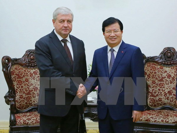 Vietnam y Belarús determinan fomentar lazos bilaterales ảnh 1 Vietnam y Belarús determinan fomentar lazos bilaterales ảnh 1
