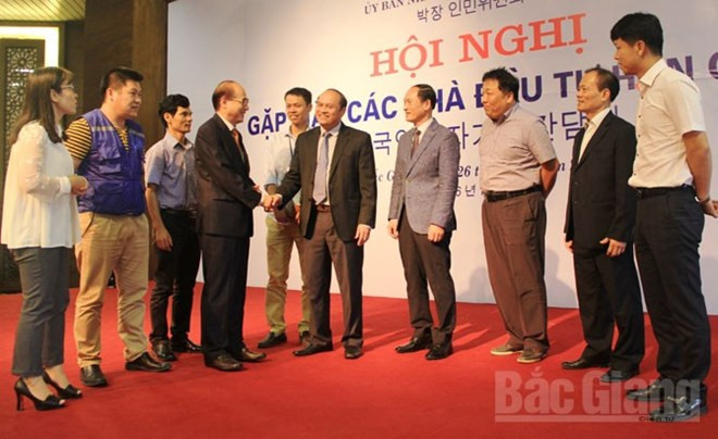 Estimulan inversiones de empresas sudcoreanas en Bac Giang ảnh 1 Estimulan inversiones de empresas sudcoreanas en Bac Giang ảnh 1