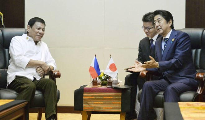 Acuerdan Japón y Filipinas cooperación en seguridad marítima y economía ảnh 1