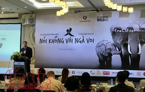 Vietnam lanza campaña de concienciación contra comercio de colmillos de elefantes ảnh 1 Vietnam lanza campaña de concienciación contra comercio de colmillos de elefantes ảnh 1