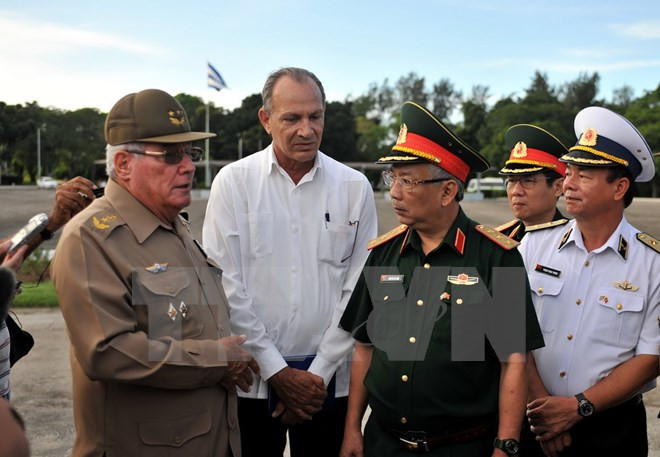 Viceministro de Defensa de Vietnam visita Cuba ảnh 1 Viceministro de Defensa de Vietnam visita Cuba ảnh 1
