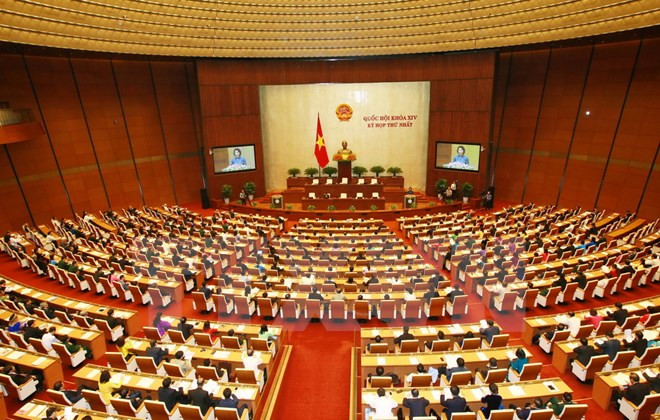 Inauguran primer período de sesiones del Parlamento de XIV Legislatura ảnh 1 Inauguran primer período de sesiones del Parlamento de XIV Legislatura ảnh 1