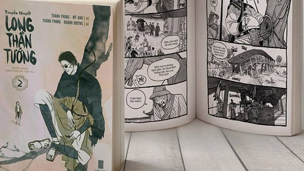 Exposición de historietas marca 30 años de lazos diplomáticos Vietnam-Corea del Sur ảnh 1 Exposición de historietas marca 30 años de lazos diplomáticos Vietnam-Corea del Sur ảnh 1