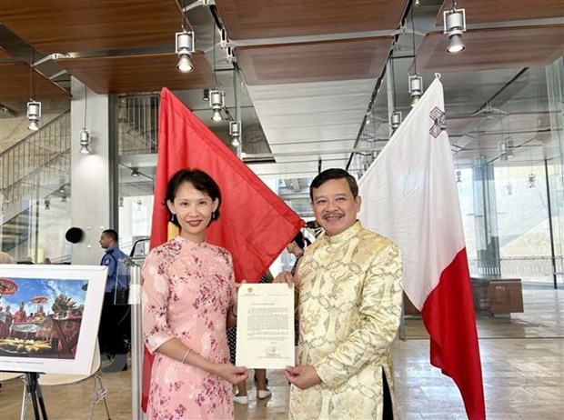 Resaltan valores culturales y artísticos de Vietnam en Malta ảnh 1 Resaltan valores culturales y artísticos de Vietnam en Malta ảnh 1