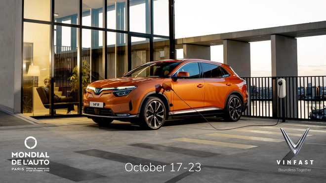 VinFast presentará modelos de SUV en Paris Motor Show 2022 ảnh 1 VinFast presentará modelos de SUV en Paris Motor Show 2022 ảnh 1