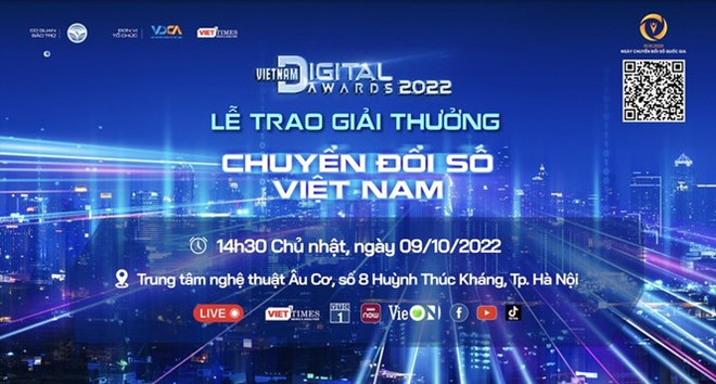 Entregarán premio de transformación digital de Vietnam 2022 ảnh 1