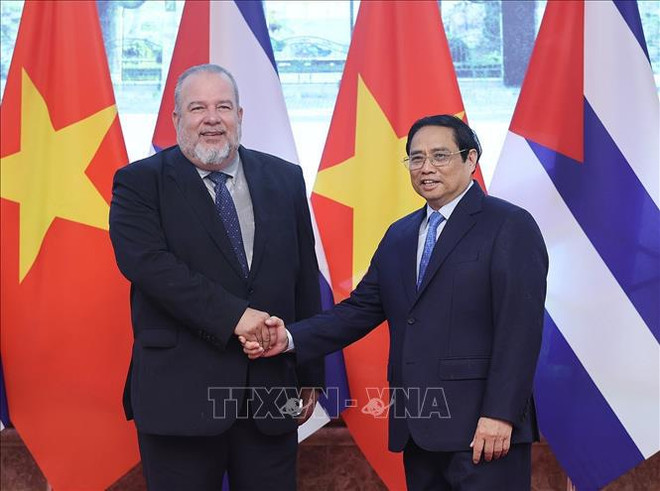 Premier cubano concluye con éxito visita oficial a Vietnam ảnh 4 Premier cubano concluye con éxito visita oficial a Vietnam ảnh 4