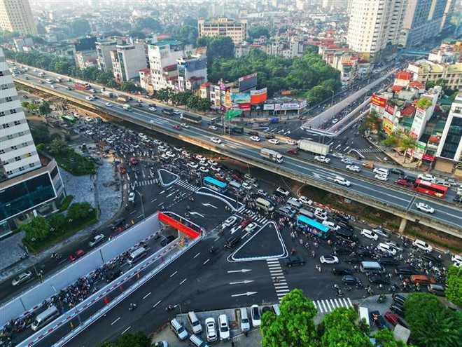 Hanoi trabaja por aliviar congestión del tráfico ảnh 1 Hanoi trabaja por aliviar congestión del tráfico ảnh 1