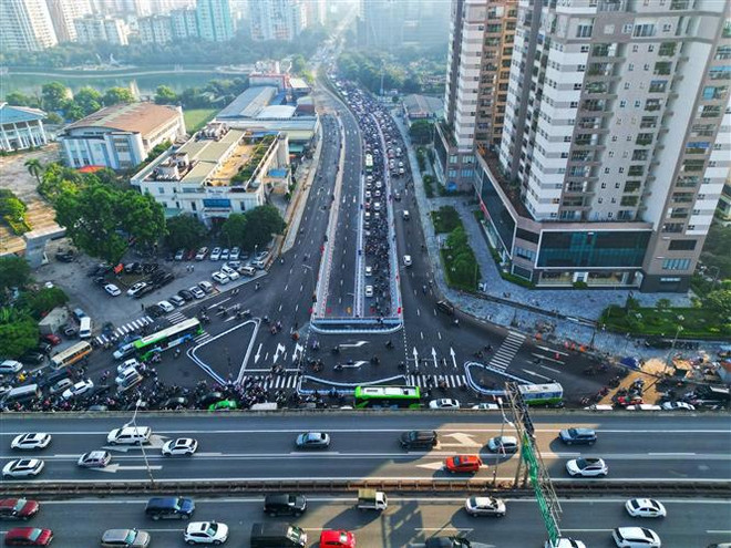 Hanoi trabaja por aliviar congestión del tráfico ảnh 2 Hanoi trabaja por aliviar congestión del tráfico ảnh 2