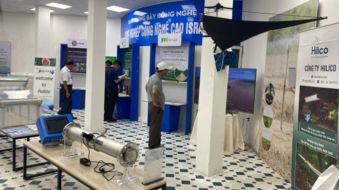 Inauguran área de exhibición de tecnologías agrícolas de Israel en ciudad vietnamita ảnh 1 Inauguran área de exhibición de tecnologías agrícolas de Israel en ciudad vietnamita ảnh 1
