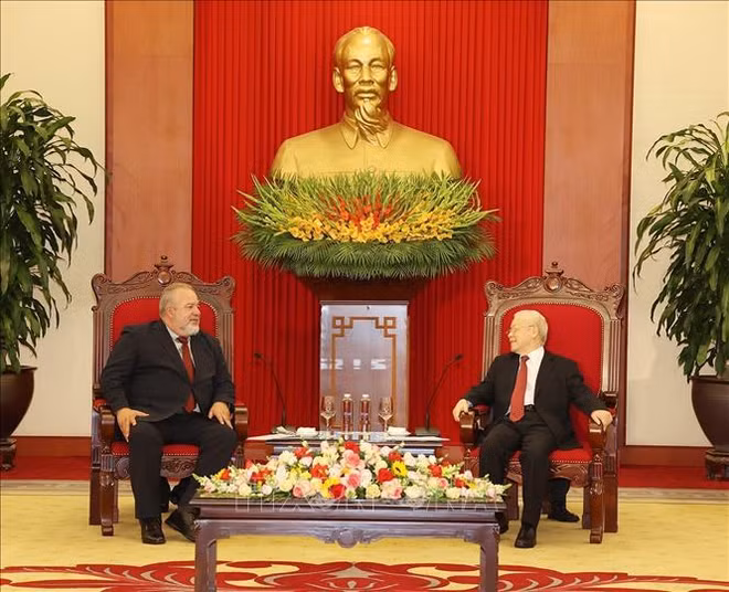 Premier cubano concluye con éxito visita oficial a Vietnam ảnh 1