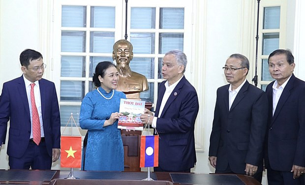 Vietnam y Laos cooperan en la diplomacia popular  ảnh 1 Vietnam y Laos cooperan en la diplomacia popular  ảnh 1