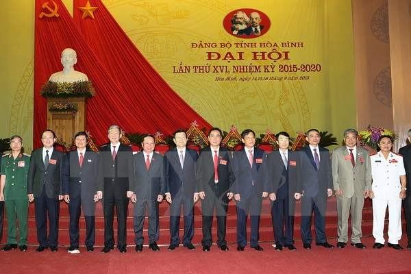 Efectuada asamblea partidista de Hoa Binh, primera a escala nacional ảnh 1 Efectuada asamblea partidista de Hoa Binh, primera a escala nacional ảnh 1