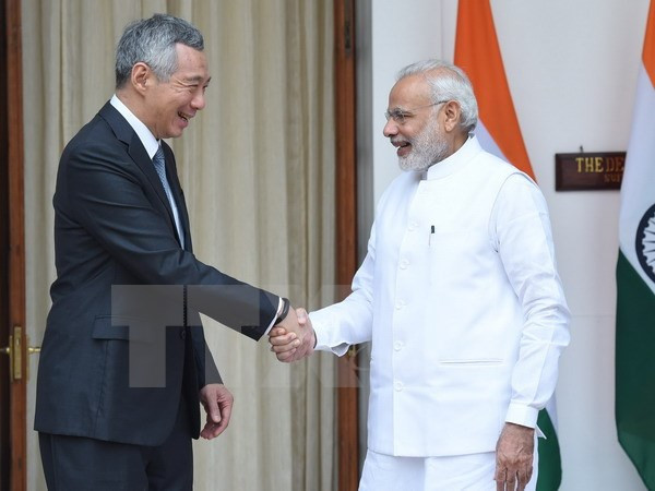 Singapur e India se comprometen a profundizar nexos bilaterales ảnh 1 Singapur e India se comprometen a profundizar nexos bilaterales ảnh 1