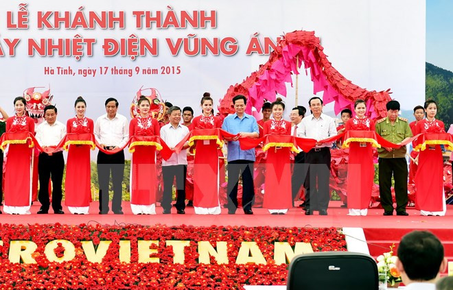 Inauguración de termocentral Vung Ang es punto crucial, dijo premier ảnh 1 Inauguración de termocentral Vung Ang es punto crucial, dijo premier ảnh 1