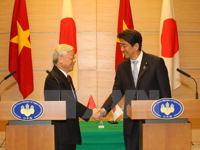 Prensa japonesa destaca nexos de cooperación con Vietnam ảnh 1 Prensa japonesa destaca nexos de cooperación con Vietnam ảnh 1