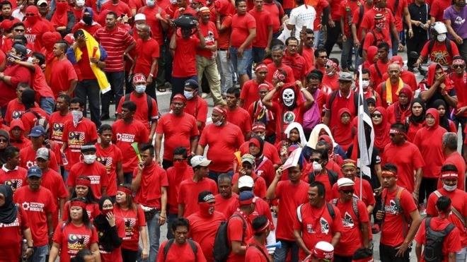 Manifestaciones a favor del gobierno en Malasia ảnh 1 Manifestaciones a favor del gobierno en Malasia ảnh 1