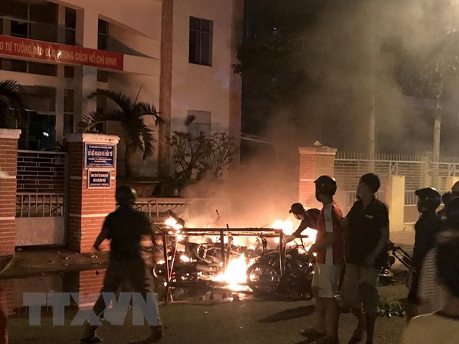 Detienen a individuos extremistas que provocan desorden social en provincia vietnamita ảnh 1 Detienen a individuos extremistas que provocan desorden social en provincia vietnamita ảnh 1
