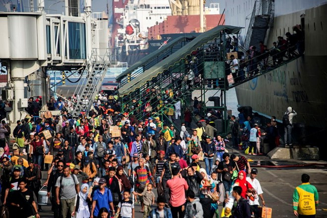 Fallecen al menos 13 personas al naufragar barco sobrecargado en Indonesia ảnh 1 Fallecen al menos 13 personas al naufragar barco sobrecargado en Indonesia ảnh 1