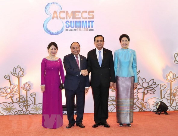 Vietnam y Tailandia estrechan lazos al margen de ACMECS 8 ảnh 1 Vietnam y Tailandia estrechan lazos al margen de ACMECS 8 ảnh 1