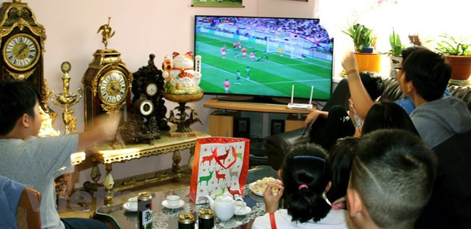 Copa Mundial de Fútbol ayuda a reforzar solidaridad entre vietnamitas en República Checa ảnh 1