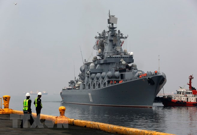 Buques de guerra rusos llegan a Filipinas ảnh 1