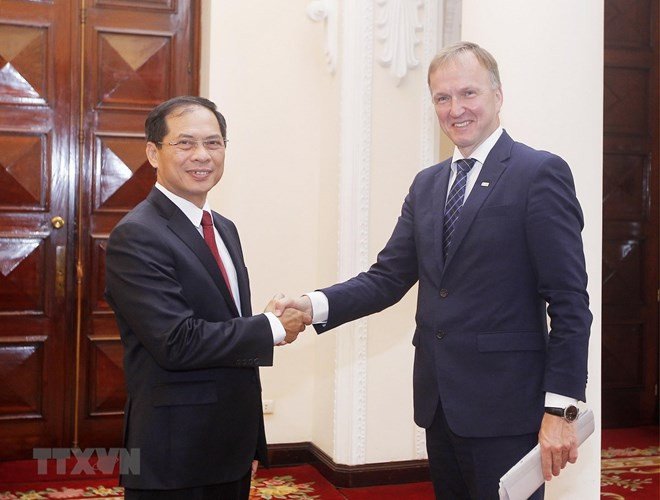 Letonia ratifica apoyo a la pronta firma de TLC entre Vietnam y UE ảnh 1 Letonia ratifica apoyo a la pronta firma de TLC entre Vietnam y UE ảnh 1