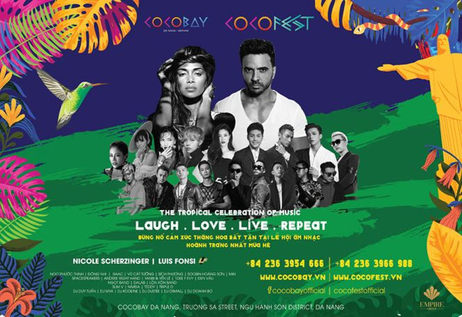 Nicole Scherzinger se suma a Luis Fonsi para fiesta musical Cocofest en Vietnam ảnh 1 Nicole Scherzinger se suma a Luis Fonsi para fiesta musical Cocofest en Vietnam ảnh 1