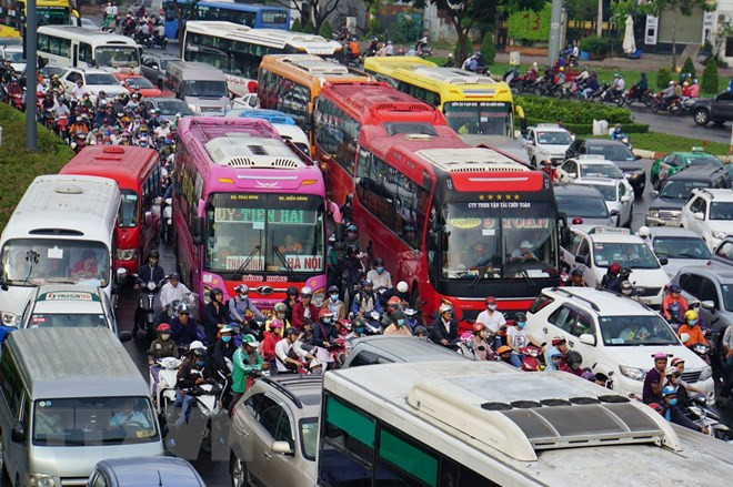 Aerolínea de Vietnam advierte sobre congestión del tránsito cerca del aeropuerto Tan Son Nhat ảnh 1 Aerolínea de Vietnam advierte sobre congestión del tránsito cerca del aeropuerto Tan Son Nhat ảnh 1