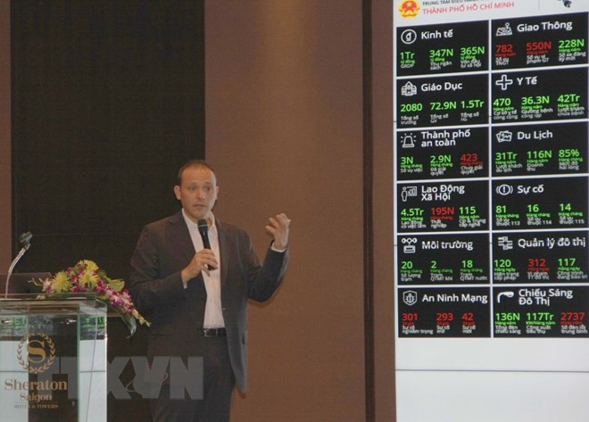 Ciudad Ho Chi Minh recibe sugerencias sobre construcción de urbe inteligente ảnh 1 Ciudad Ho Chi Minh recibe sugerencias sobre construcción de urbe inteligente ảnh 1