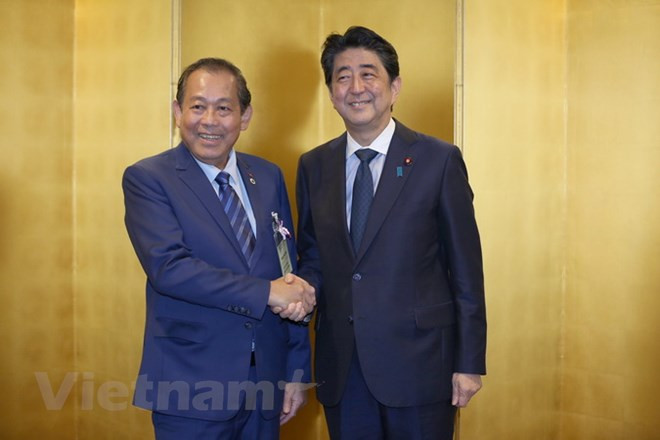 Vicepremier vietnamita destaca avances notable en nexos con Japón ảnh 1 Vicepremier vietnamita destaca avances notable en nexos con Japón ảnh 1