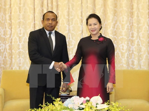 Vietnam atesora lazos con Timor Leste, ratifica titular parlamentaria ảnh 1 Vietnam atesora lazos con Timor Leste, ratifica titular parlamentaria ảnh 1