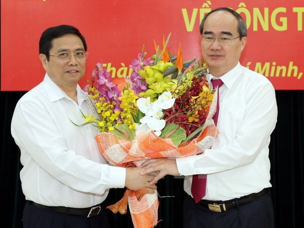 Nguyen Thien Nhan designado como secretario del Comité del PCV en Ciudad Ho Chi Minh ảnh 1 Nguyen Thien Nhan designado como secretario del Comité del PCV en Ciudad Ho Chi Minh ảnh 1