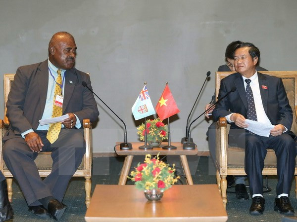 Legisladores vietnamitas y fijianos instan a impulsar lazos bilaterales ảnh 1 Legisladores vietnamitas y fijianos instan a impulsar lazos bilaterales ảnh 1