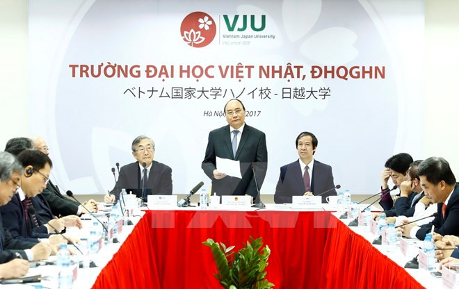 Universidad Vietnam-Japón por devenir símbolo de lazos en educación de ASEAN ảnh 1