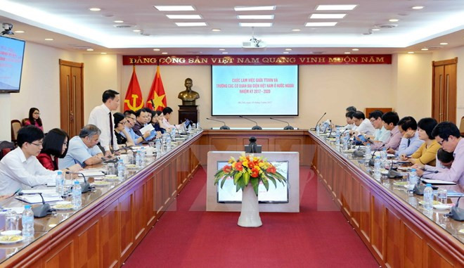 VNA fomenta cooperación con representaciones diplomáticas vietnamitas en extranjero ảnh 1 VNA fomenta cooperación con representaciones diplomáticas vietnamitas en extranjero ảnh 1